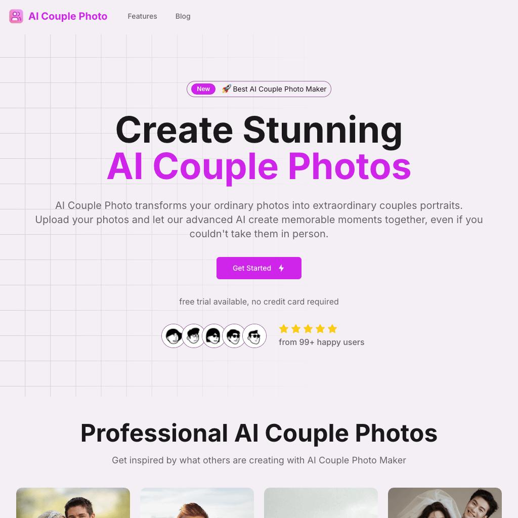 AI Couple Photo Maker | Create Beautiful Couple Photos Instantly