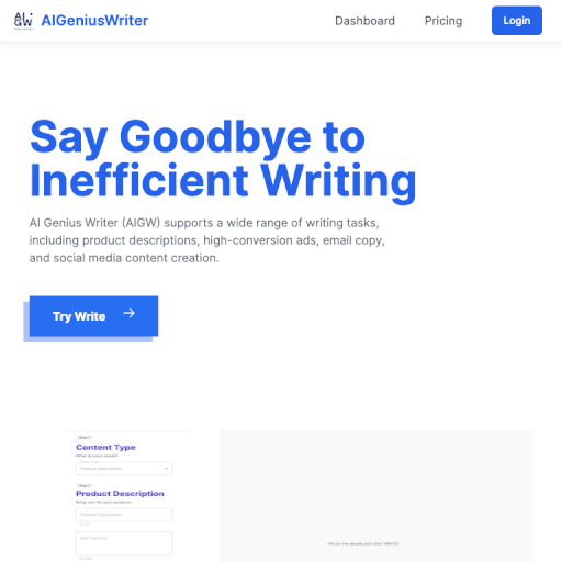Ecommerce writing | AI Genius Writer
