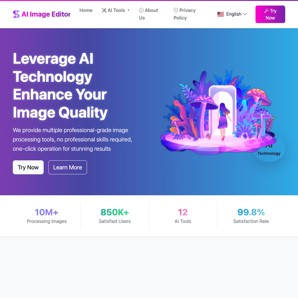 AI Image Editor │ Free All-in-One Photo AI Tools