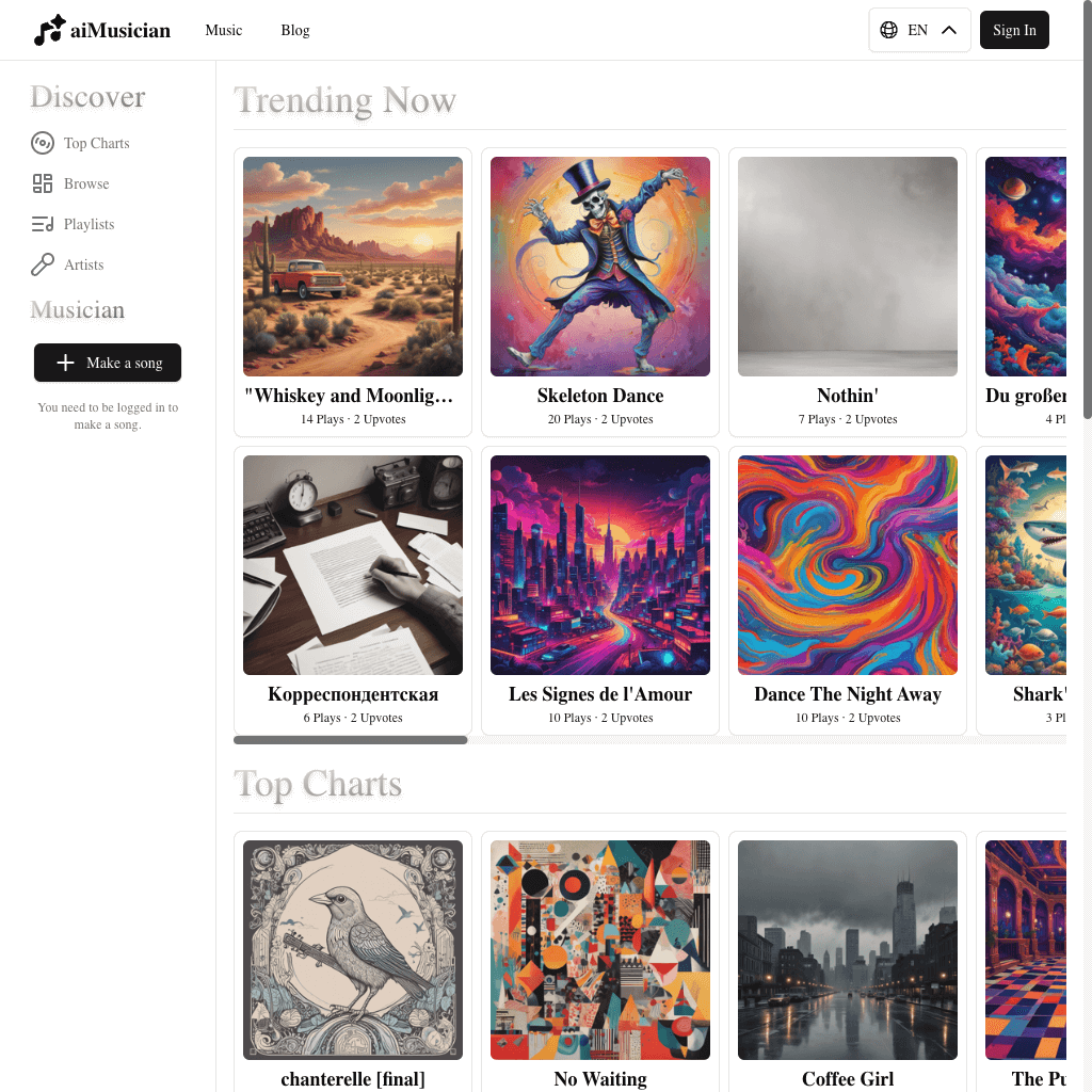 Ai musician Online - AI Music Generator - Discover Ai Music