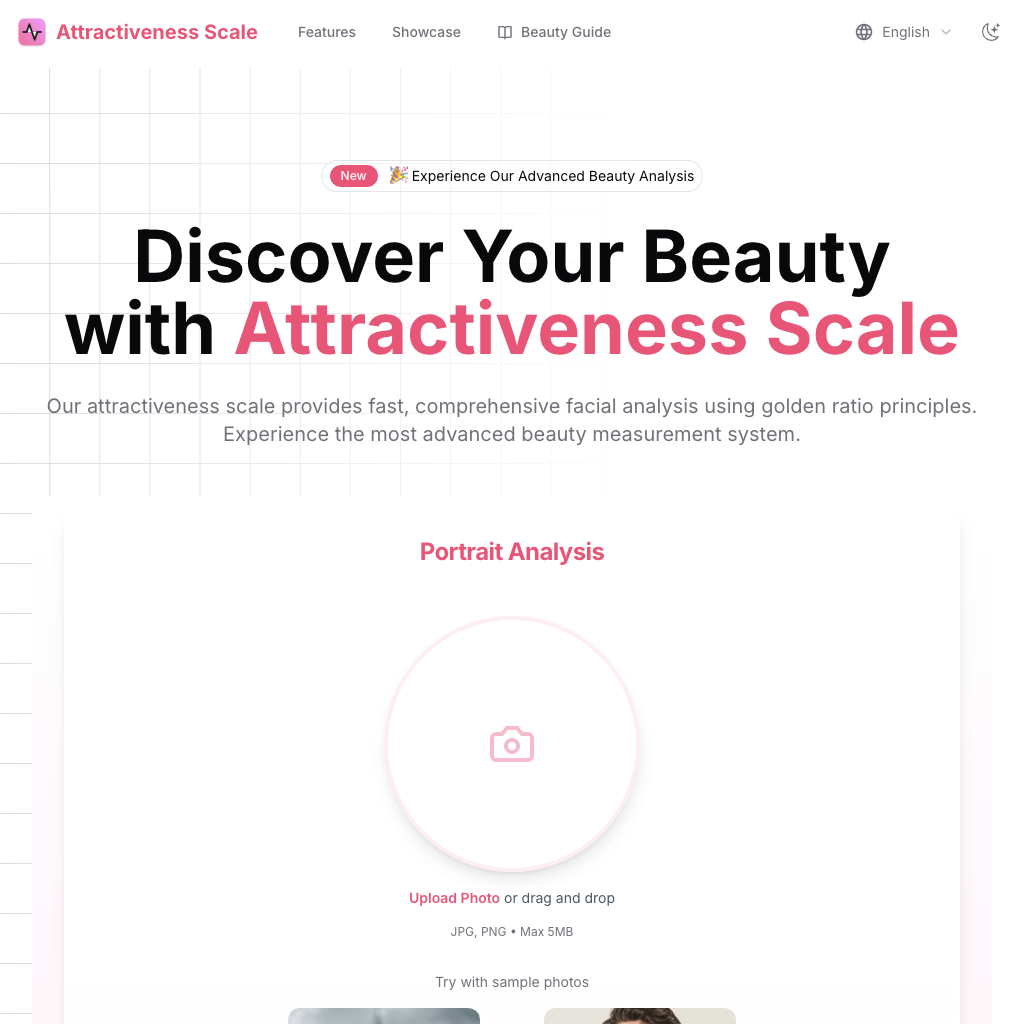 Attractiveness Scale | Scientific Facial Analysis