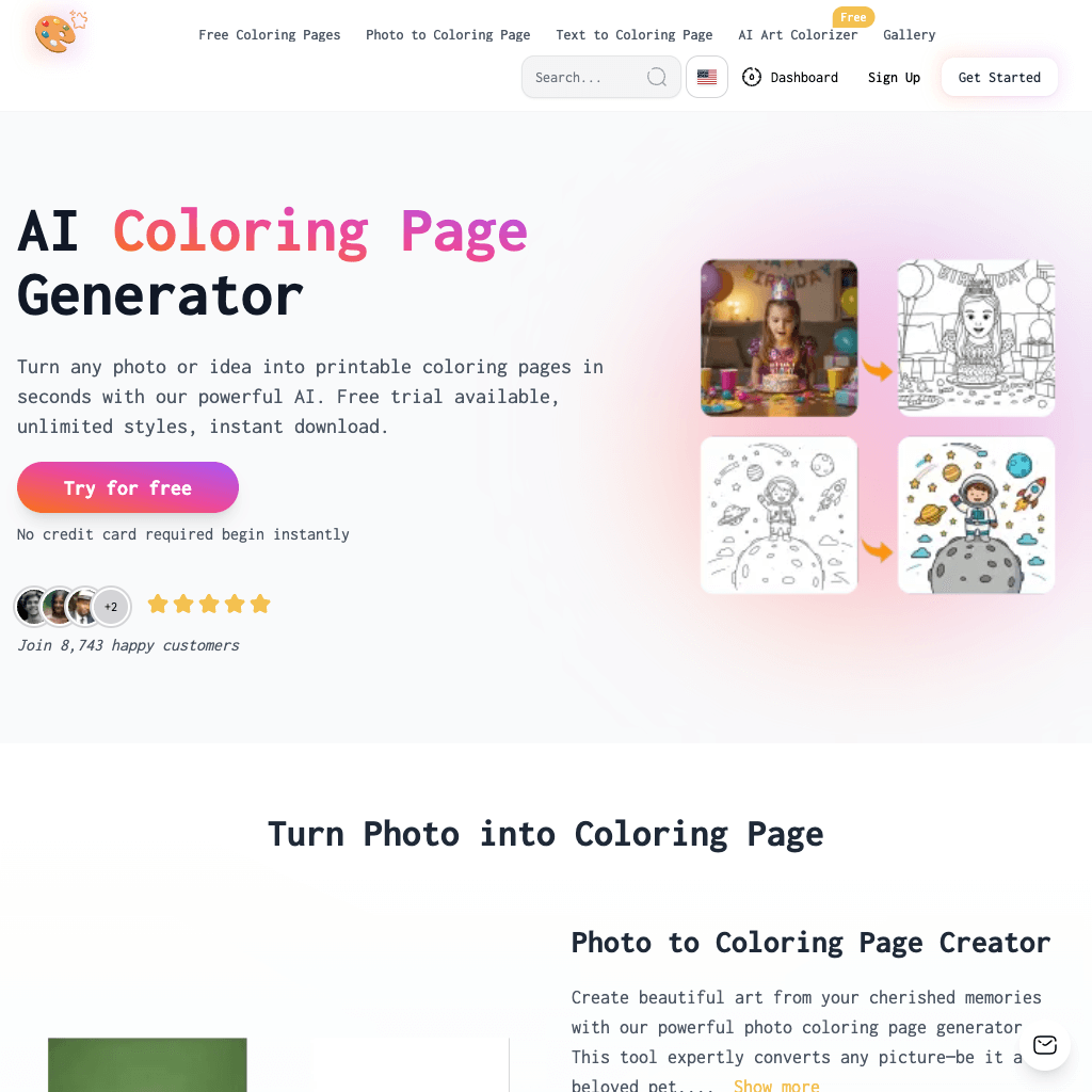The #1 AI Coloring Page Generator - BestColoringPages AI