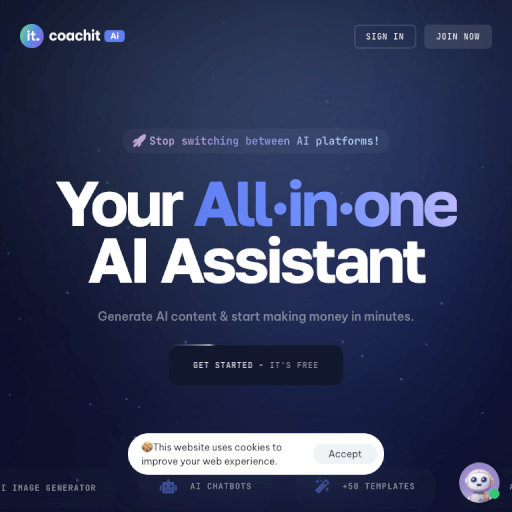 Coachit AI | All-in-one AI Assistant 🚀