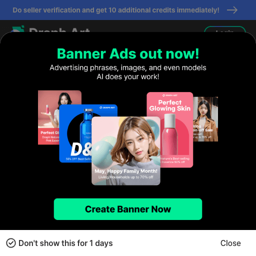 AI-generated background removal and high-quality product images | Draph Art