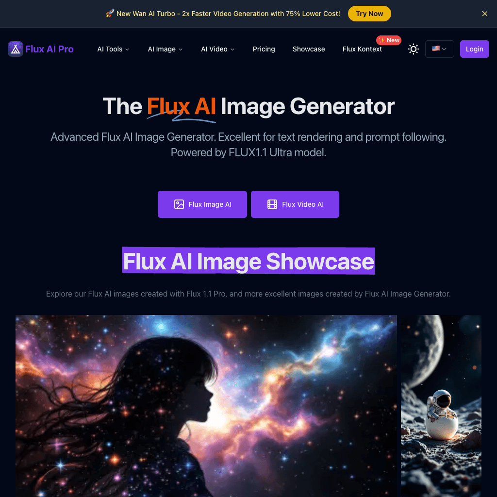 Flux AI Pro - Advanced Flux AI Image Generator