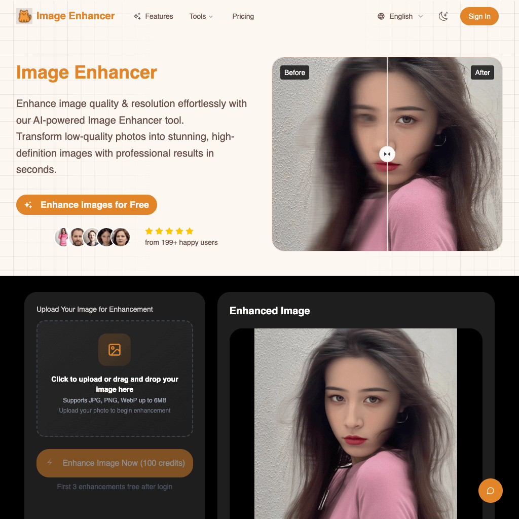 Free Image Enhancer - Enhance Images Online | Image Enhancer