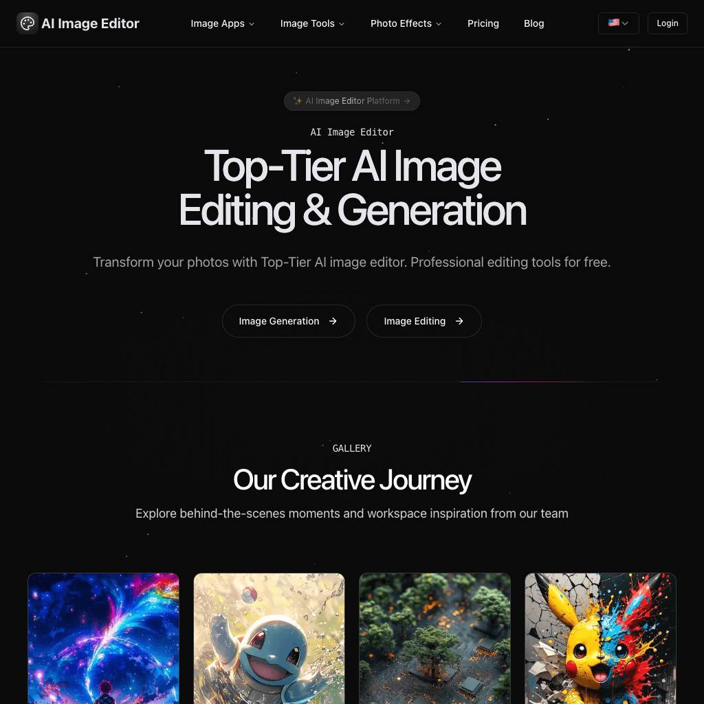 AI Image Editor - AI Image Editing & Generation Platform