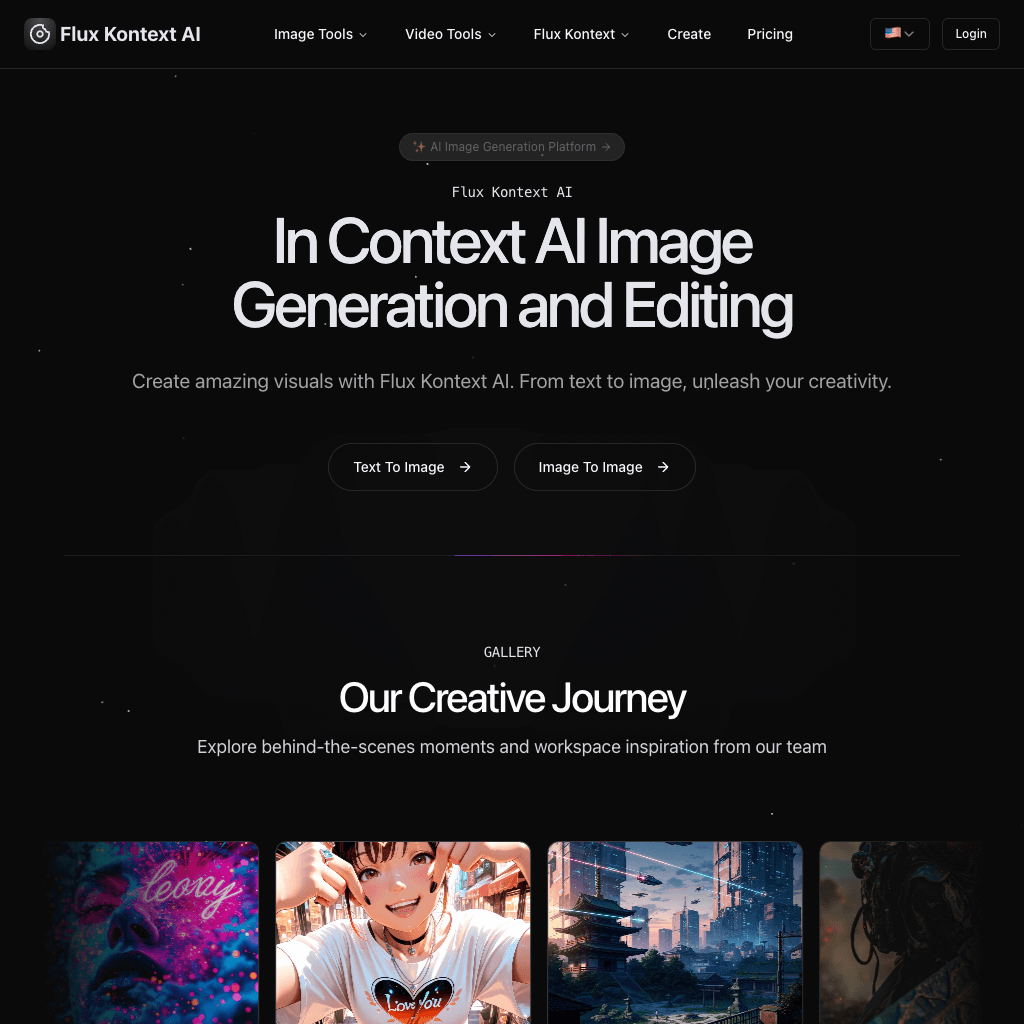 Flux Kontext AI - In Context AI Image Generation & Editing