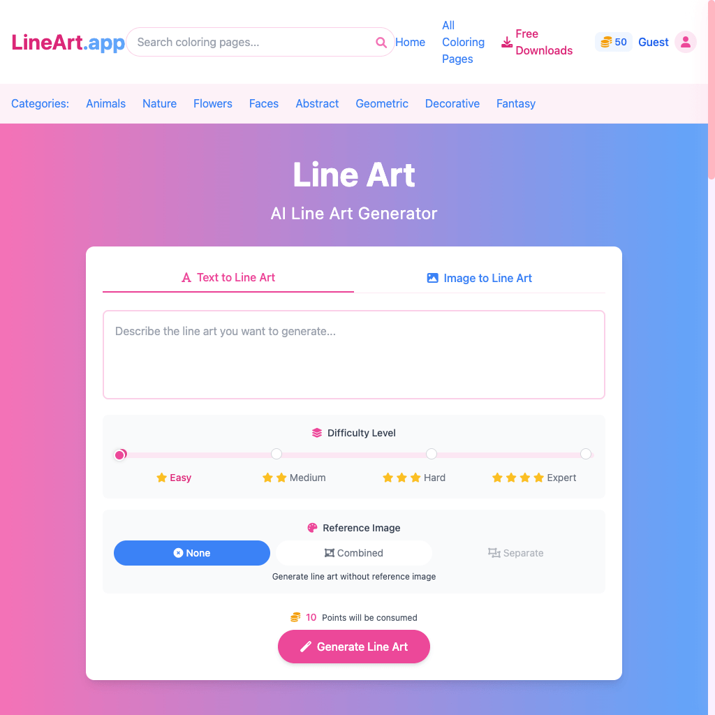 Line Art And Line Drawing - lineart.app