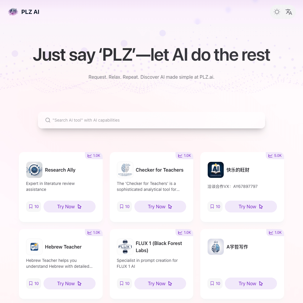Explore AI Tools Tailored to Your Needs