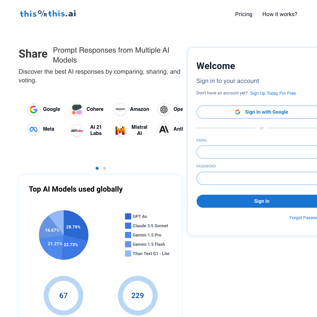 thisorthis.ai - Compare Generative AI Models