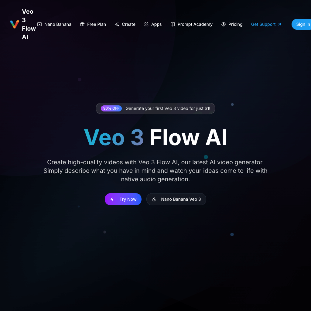 Veo 3 Flow AI - Free AI Video Generation