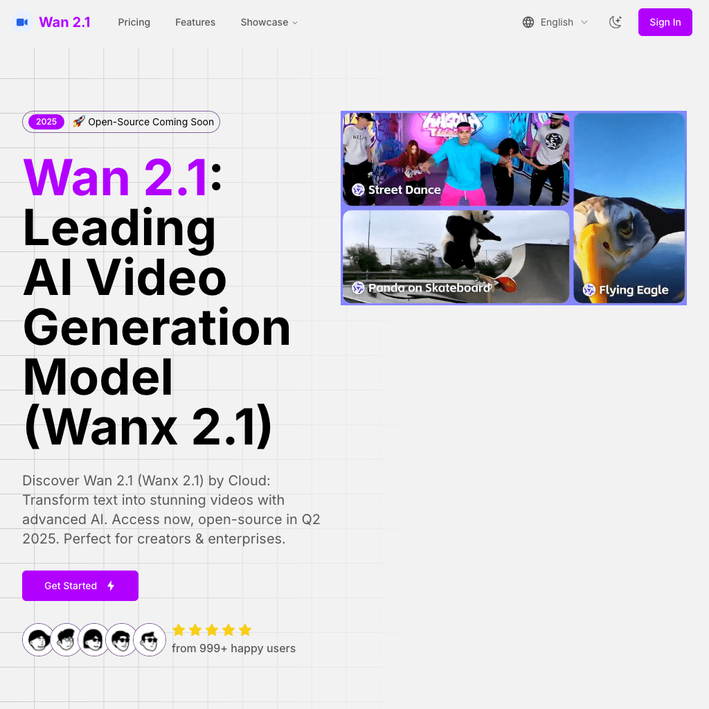 Wan 2.1: Leading AI Video Generation Model (Wanx 2.1) | Alibaba Cloud