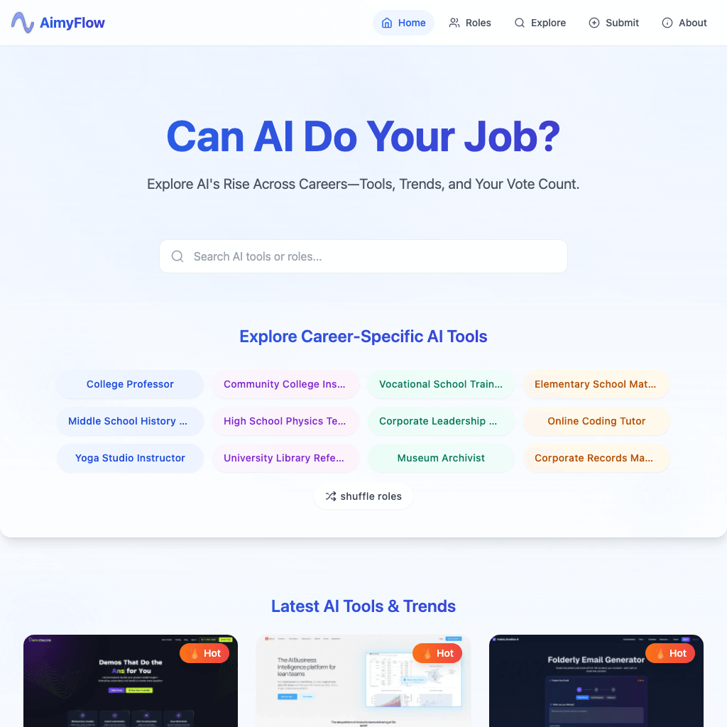 AI Tools and Workflows - Discover the Best AI Solutions | Aimyflow