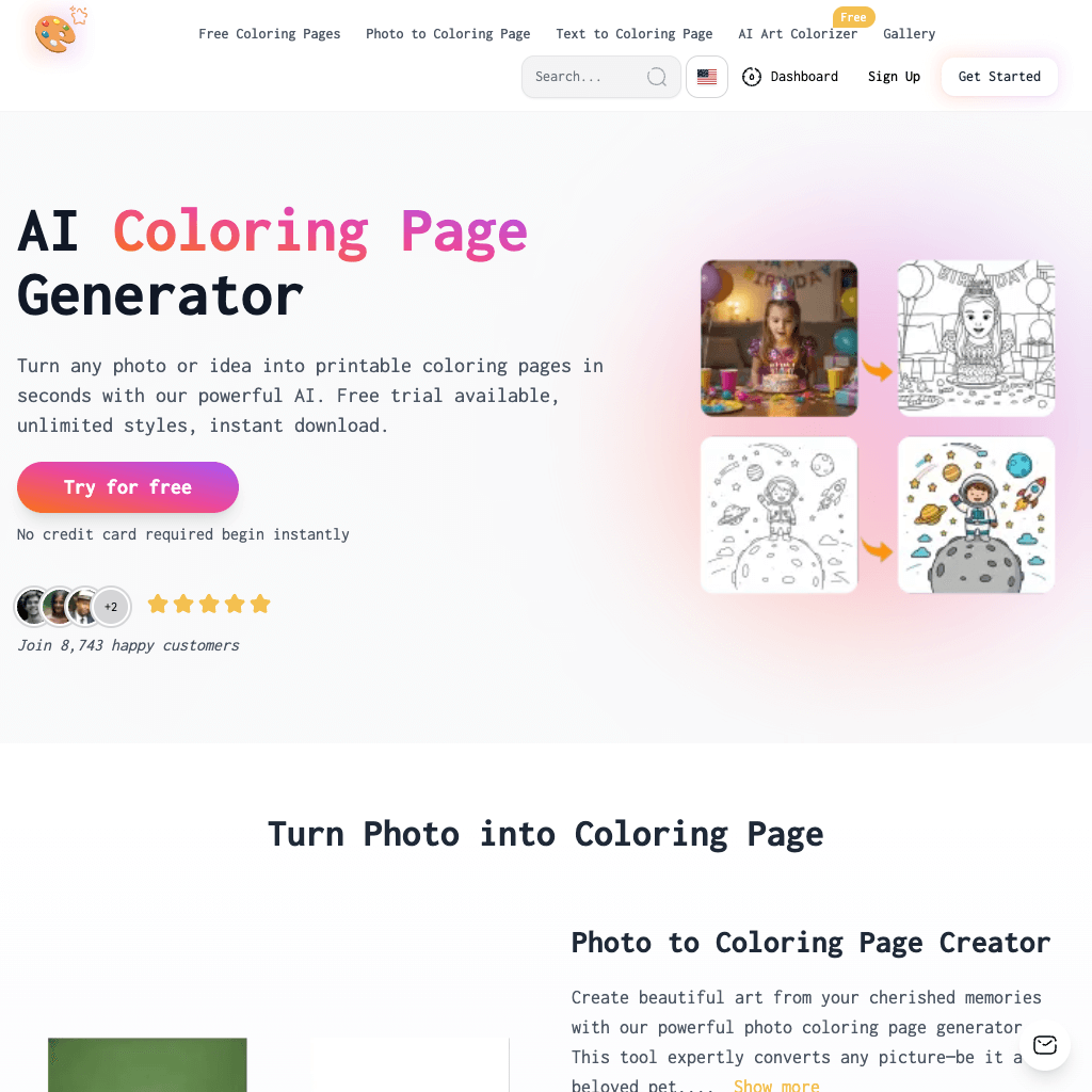 The #1 AI Coloring Page Generator - BestColoringPages AI