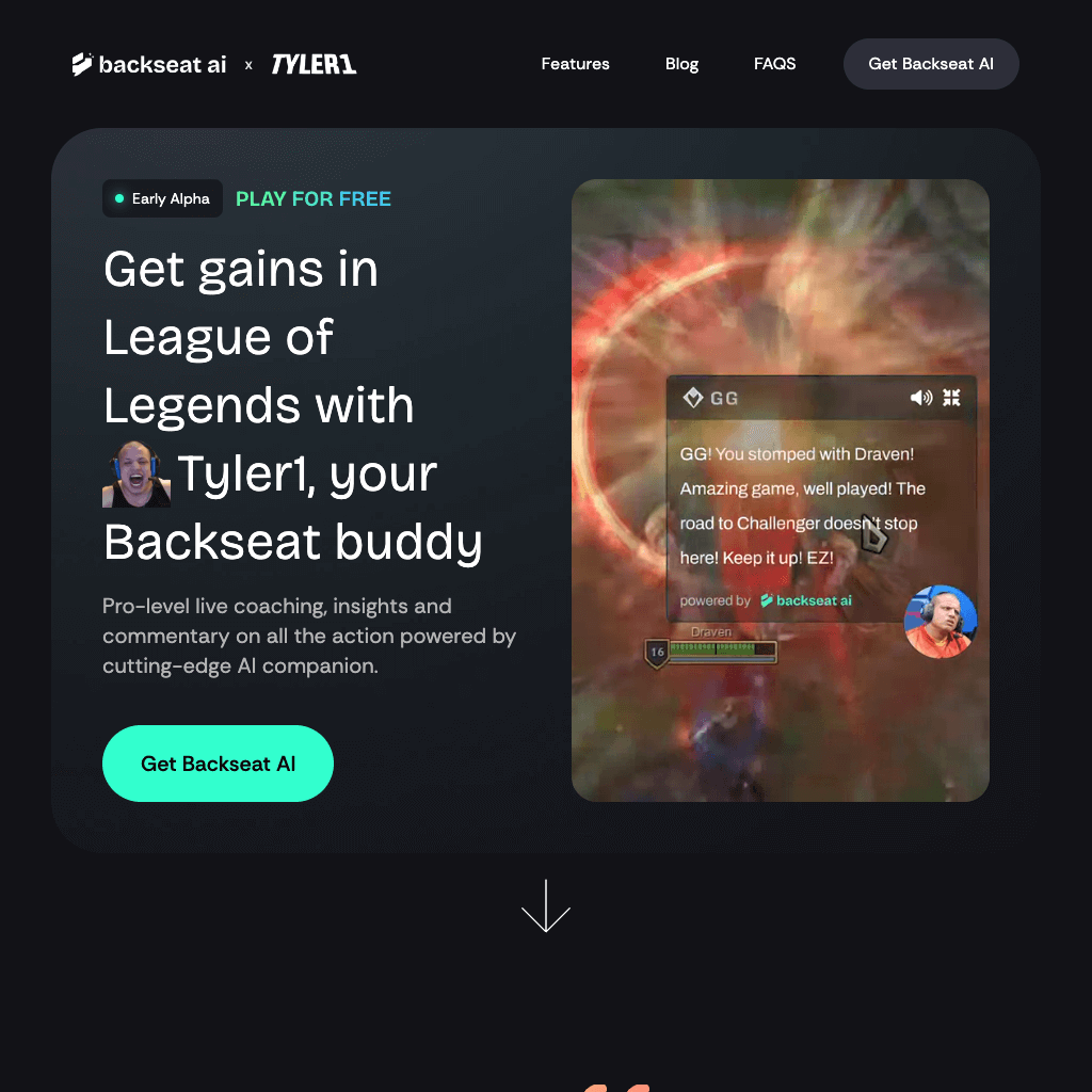 Backseat AI by Tyler1 | League of Legends Live Coach